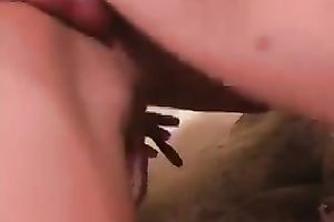 Sensational hot black skin bimbos in zesty three-some act