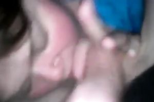 Wondrous chubby dilettante nympho sucks my buddy's unyielding schlong