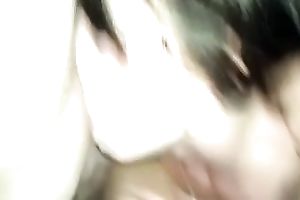 Slutty white wife switching from my dong to her lover's dick in Male+Male+Female 3some