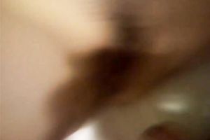 Fingering and missionary style pounding my small Asian white wife