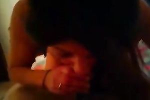 Voracious for sex cream black haired nympho gives my buddy fantastic BJ