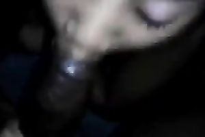 Hot and playful swarthy legal age teenager enjoys my large dark wang on web camera