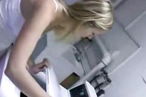 It is just sufficiently to watch my small golden-haired girlfriend