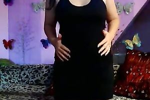 Amazingly gorgeous web camera hottie teasing me at perverted session