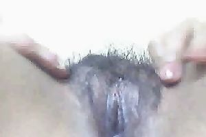 Mature Asian cam doxy shows me her indecent hirsute vagina