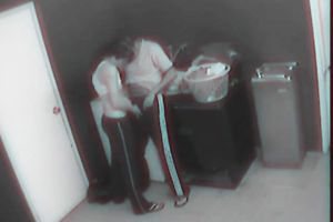 My hot sporty neighbour BBC slut got horny and screwed me in the hallway