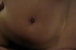 Busty legal age teenager honey wears a cowboy hat and rides me on top