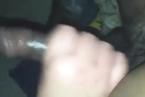 Chubby disgusting bitch was greater quantity than ready to engulf my friend's BBC