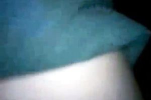 Cute and nasty white housewife in man's shirt flashes her wet crack closeup