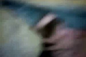 Cute and nasty white housewife in man's shirt flashes her wet crack closeup