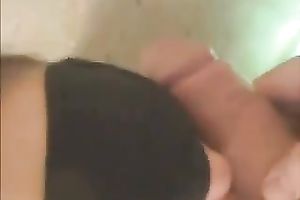Blindefolded honey with merry wobblers engulfing my dong deepthroat in POV