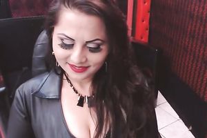 Amateur Indian mother I'd like to fuck smoking a cigarette webcamming with me