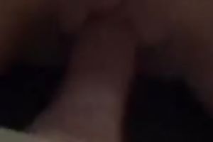 Passionate brunette hair groaning with enjoyment whilst we fuck in a missionary pose