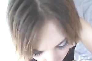 My sister's lustful ally blowed my rod for a ride