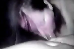 Intense oral sex from sexually excited and concupiscent sweetheart in bedroom