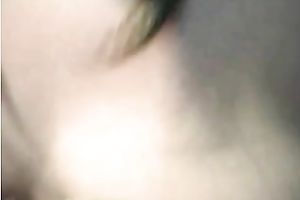 BBW legal age teenager doxy pushing moist pussy with smooth sex toy intensively