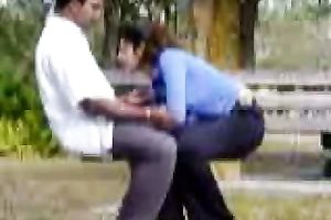 Beautiful dilettante Indian office girl pleases her hubby