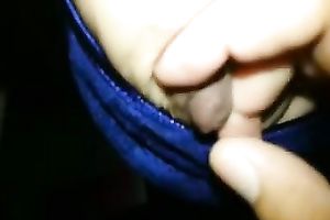 Sultry dark brown girlfriend engulfing my rod deepthroat in POV