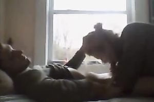 I ride my husband's cock after engulfing it devotedly