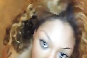 Beautiful dark wench cant await to have my wang in her mouth