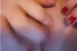 Look at this recent pink clitoris of spoiled classy which this babe rubs intensively