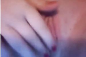 Look at this recent pink clitoris of spoiled classy which this babe rubs intensively