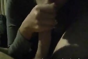 Next door cutie treats my knob with carnal sloppy irrumation