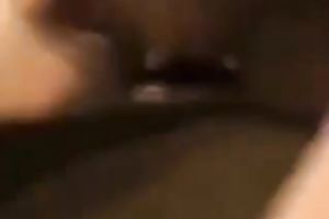 Charming dark brown hussy sucks my jock with delight