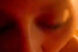 French dilettante Married slut with large rack is riding her hubby's knob