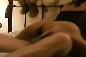 My salacious Asian older white bitch was born to ride my shlong