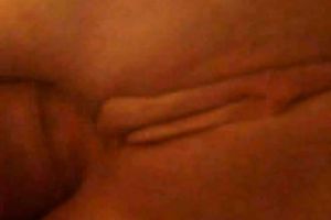 Anal sex loving British amateur wife fingers her cookie during the time that i push her arsehole