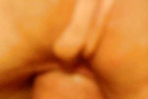 Anal sex loving British amateur wife fingers her cookie during the time that i push her arsehole