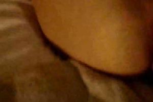 Anal sex loving British amateur wife fingers her cookie during the time that i push her arsehole