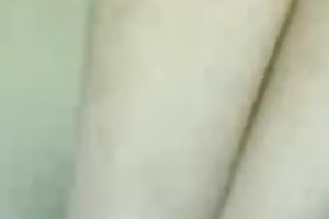 Hot and pliant non-professional Arab sweetheart giving head on web camera