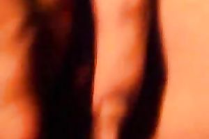 Girlfriend diddles her pleasing rock hard moist cunny with her hands
