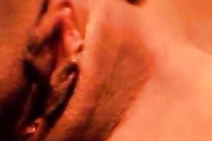 Girlfriend diddles her pleasing rock hard moist cunny with her hands