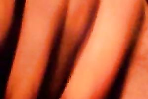 Girlfriend diddles her pleasing rock hard moist cunny with her hands