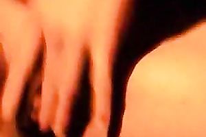 Girlfriend diddles her pleasing rock hard moist cunny with her hands