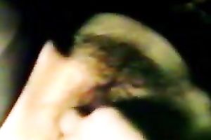 Fingering and jerking off my MILF's leaking moist hairy pussy