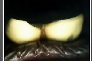 Sunburnt playful sweetie flashes her assets on web camera