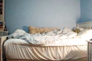 My marvelous curvy brunette hair gf gives me hawt erotic dance