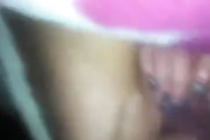 My insatiable girlfriend can't live without when I play with her quim