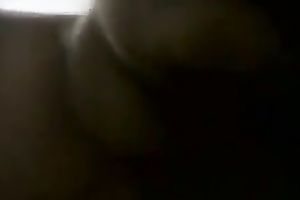 Dark haired dilettante Indian housewife was exposing her taut large love muffins