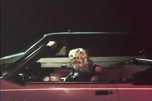 Grey haired man eats enjoyable kitty of golden-haired head bosomy floozy