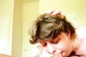 Mature thirsty mamma engulfing large weenie in 69 position deepthroat