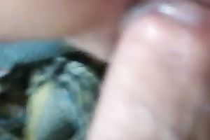 Beautiful shaved gash of my milf white white women from behind