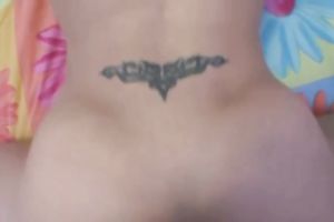 Slutty blond with petite pierced love bubbles copulates the camera man