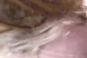 Too pale but still damn sexy and sexually excited dark brown got nailed missionary