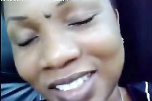 My plump brunette hair ebon colleague romping on my dong