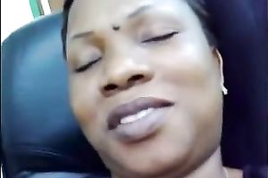 My plump brunette hair ebon colleague romping on my dong